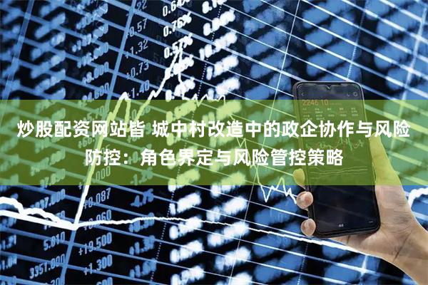 炒股配资网站皆 城中村改造中的政企协作与风险防控：角色界定与风险管控策略